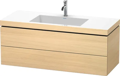 Produktbild von Duravit Duravit Waschtischunterbau L-CUBE WT Vero Air 500x1200x480 1 HL medi eiche