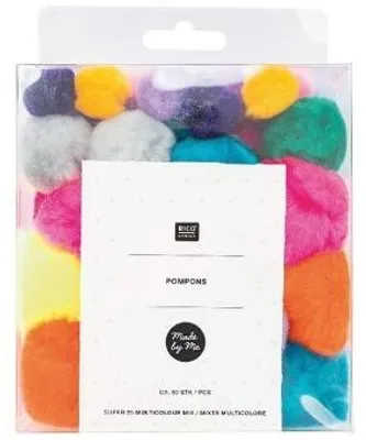 Produktbild von Pompons Super 25 Bunt087580067