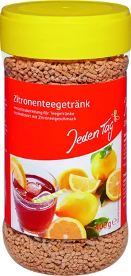Produktbild von Jeden Tag Zitronen Tee Instant Getränkepulverzubereitung 400g