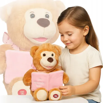 Image de Peluche Interactif Éducatif Qui Raconte Des Histoires, 3 Histoires, Idéal Cadeau