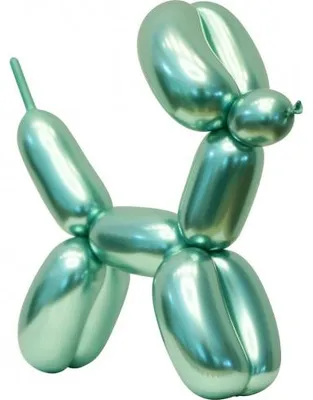 Produktbild von 50 Modellierballons platin grün