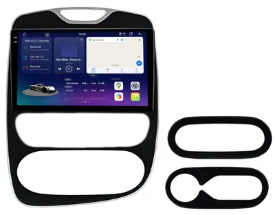 Obrázek produktu pro 2K OLED displej, Android rádio pro Renault Clio IV (2017–2019), CarPlay, upgrade, navigace, Bluetooth, ovládání na volantu, GPS, 6+128 GB