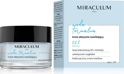 Produktbild von Miraculum Thermalwasser Aktive Feuchtigkeitsspendende Tagescreme 50ml