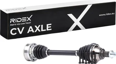 Produktbild von RIDEX 13D0045 Antriebswelle Vorne Links für VW POLO (9N) für SKODA Fabia II Schrägheck (542) Fabia II Combi (545) für SEAT Ibiza III Schrägheck (6L)