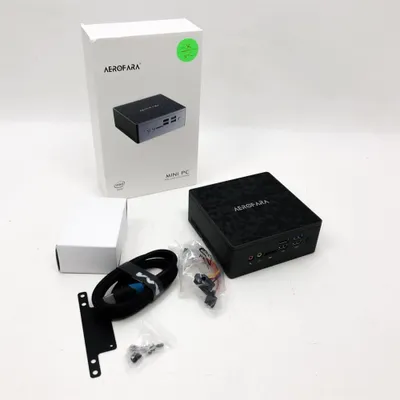 Produktbild von Mini PC Windows 10 Pro mit N6005-Prozessor der 11,Generation (bis zu 3,3 GHz) 16G DDR4/512G SSD Mini-Desktop-Computer, unterstützt Dual-WLAN, BT4.2, Win11, 4K HD, Gigabit Ethernet,HDMI+VGA+DP, Büro-PC