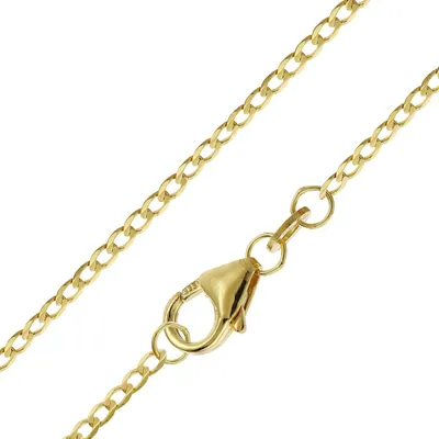trendor 35683 Panzerkette für Anhänger Gold 333/8K Collierkette 1,6 mm 1