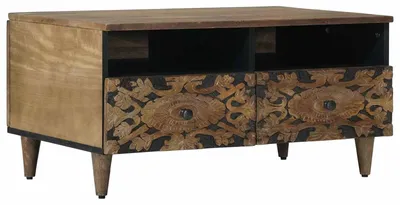 Immagine prodotto di Tavolino da salotto con cassetto Marrone 80 x 54 x 40 cm