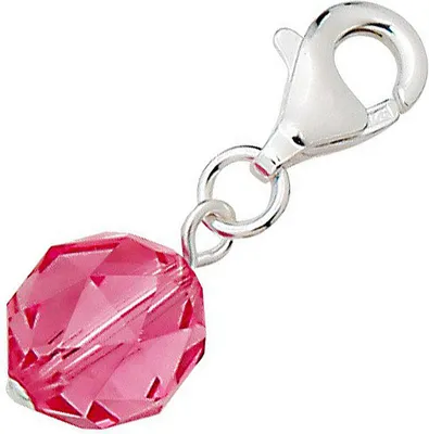 Produktbild von Minott Charms Anhänger Kristall 925/-Silber CMM059