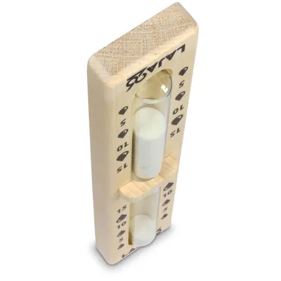 Produktbild von LaJa26 Sauna Sanduhr ''Bügel'' weißer Sand