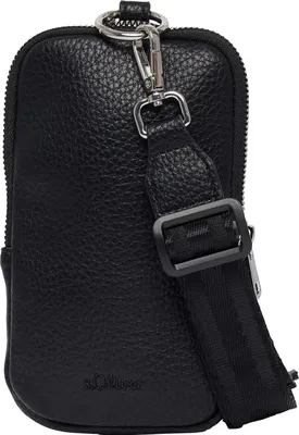 Image de s.Oliver sac pour téléphone portable Phone Bag Grey / Black noir