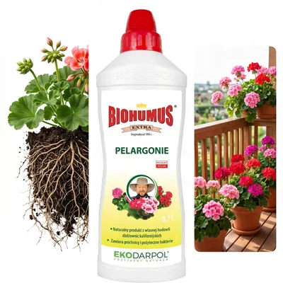 Produktbild von EKODARPOL BIOHUMUS EXTRA Pelargonie 0,7 l
