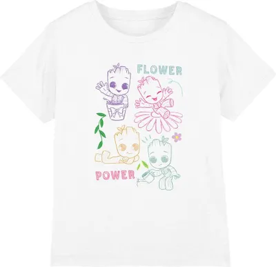 Obrázok produktu pre Strážcovia Galaxie - Tričko "Flower Power" pre deti TV14911 (152-158) (Weiß)