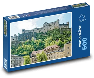 Obrázek produktu pro Puzzle 500 Pevnost Hohensalzburg v Salcburku - martinpuzzle