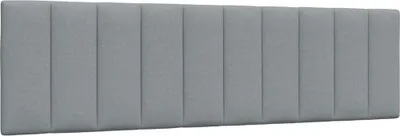 Obrázek produktu pro Polštář na čelo postele Hanko světle šedý 180 cm textil
