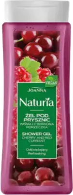 Zdjęcie produktu dla Joanna Żel pod prysznic Wiśnia i Czerwona Porzeczka, 300 ml