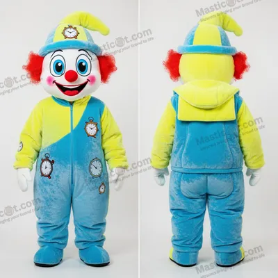 Imagen del producto de Sombrero MASTICOT Floppy Amarillo Neón Mascota de Payaso