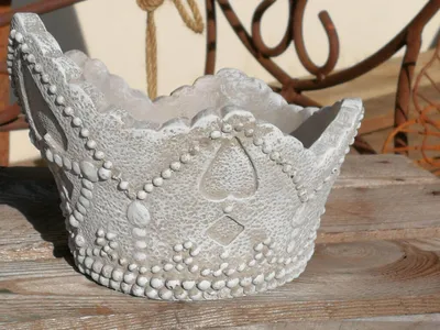 Produktbild von Betonkrone Prinzessin Krone Prinzessin - 16 cm