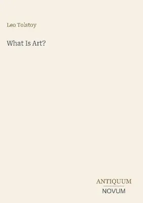 Produktbild von What Is Art?