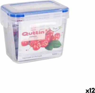 Obrázek produktu pro Obědový box Quttin Quttin obdélníkový 1 L 15 x 10 x 12 cm (12 kusů)