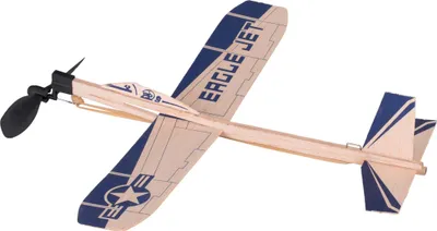 Produktbild von Balsaholzflieger mit Gummimotor 'Eagle Jet'
