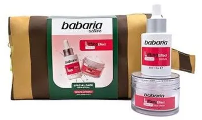 Image de Barbaria, pochette de cosmétiques pour le soin du visage, rayée