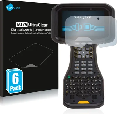 Produktbild von 6x Für Trimble TSC5 Schutzfolie Savvies Displayschutz Display Schutz Folie Klar Transparent