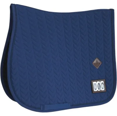 Produktbild von Kentucky Horsewear Springschabracke Fishbone Competition Sattelunterlage Navy Full