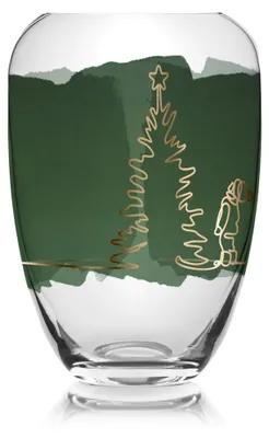 Immagine prodotto di Goebel Vase Christmas Classic, Glas, Bunt, 30 cm, 20001851