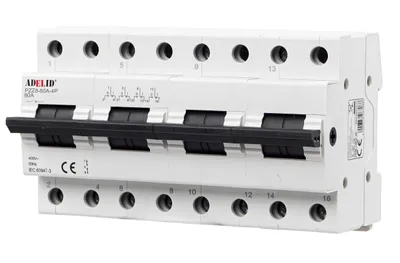 Produktbild von Wahlschalter Umschalter 1-0-2 80A 4-polig Reiheneinbau