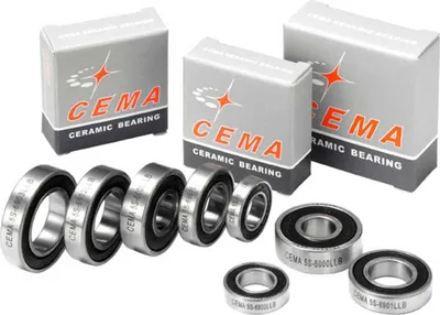 Produktbild von Cema 608 Nabenlager Aus Chromstahl Silber 8 x 22 x 7 mm Silber 8 x 22 x 7 mm