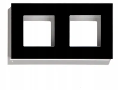 Produktbild von BLACK 2-Feld-Glasrahmen für RTX SH-System