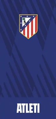 Produktbild von Atleti Fans Handtuch - Offizielle Fußball Merchandising