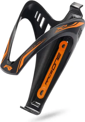 Produktbild von flaschenhalter  matt Race One X3schwarz/fluor orange