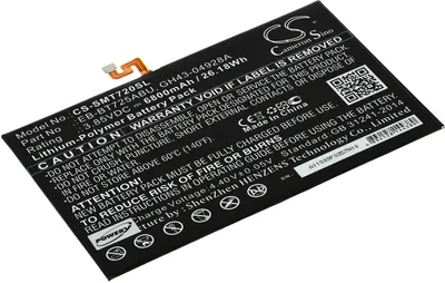 Produktbild von Akku für Tablet Samsung Galaxy Tab S5e 10.5 2019