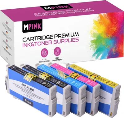 Produktbild von 5x Druckerpatronen für Epson C13T05H14010 C13T05H24010 C13T05H134010 C13T05H44010 CMYK WF-3800 4820 7800 7840 Series