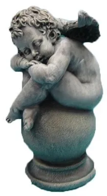 Image de Figurine d'ange design Statue Statuettes Décoration Nouveau 59cm