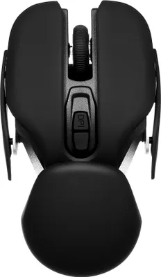 Produktbild von 2,4 G kabellose Maus, ergonomische Büromaus, drei Gänge, DPI-verstellbar, integrierter wiederaufladbarer Lithium-Akku, Typ-C-Schnittstelle, Schwarz
