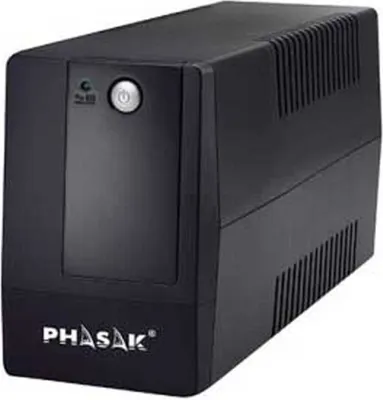 Produktbild von Phasak Basic, Line-Interaktiv, 0,6 kVA, 360 W, Reiner Sinus, 162 V, 290 V