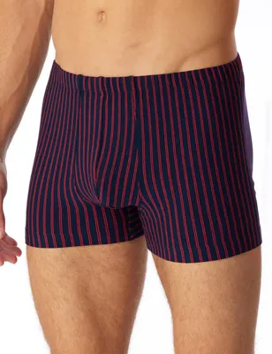 Immagine prodotto di Pantaloncini da uomo Schieser, modello senza elastico in vita, linea Essentials, composizione 95% cotone, 5% Spandex