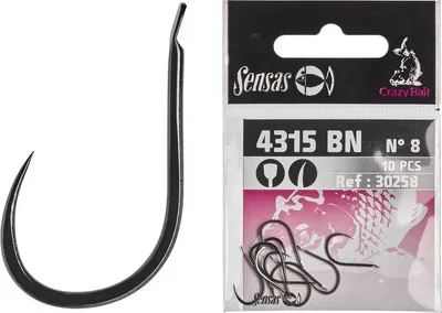 Obrázok produktu pre Sensas Háčik Crazy Bait 4315 Bez protihrotom 16