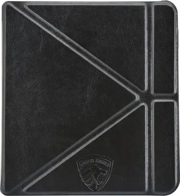Produktbild von Dutch Shield - Origami Case Hülle für das Tolino Vision 6 Ebook - Klapphülle Ereader Schutzhülle Cover Schwarz