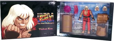 Produktbild von Jada Toys Ultra Street Fighter Ii: The Final Challengers 1/12 Violent Ken Next Level Sdcc 2024 Exclusive 15 Cm Actionfigur    One Size