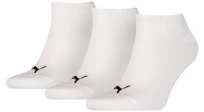 Obrázok produktu pre Ponožky Puma Sneaker Socken Plain, biela sada (3 páry): veľkosť 43-46. Veľkosť: 43-46