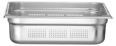 Obrázek produktu pro Perforovaná nádoba GN 2/3, výška 100 mm - Hendi 802328