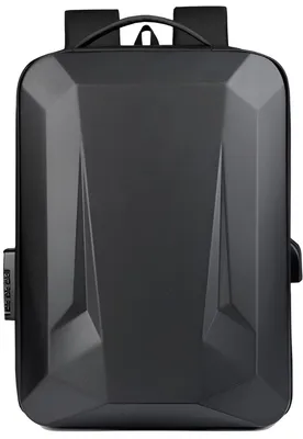 Productafbeelding van CarryQuest® - Uitbreidbare rugzak, 20-35 liter, polyester, zwart