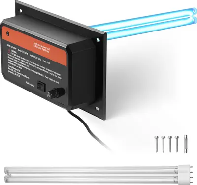 Produktbild von SucceBuy HVAC-Luftreiniger, 36 W, 16 Zoll, UV-UVC-Licht für Klimakanäle, Luftwäscher mit 1 Ersatzbirne, HVAC-UV-Lichter für Klimaanlagen