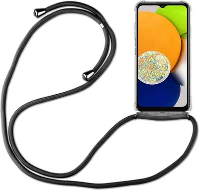 Produktbild von Handykette für Samsung Galaxy A03 Handyhülle mit Band Schutz Hülle Handy Tasche