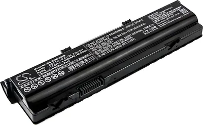 Produktbild von TECHTEK Laptop Akkus Kompatibel mit [Dell] Alienware M15X, Alienware P08G, M15X6CPRIBABLK, M15X9CEXBATBLK Ersetzt 0D951T, für 0F681T, für 0HC26Y, f