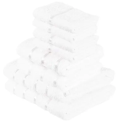 Imagen del producto de Juego de toallas de lujo, 10 piezas, 100% algodón