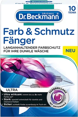 Produktbild von Dr. Beckmann Farb & Schmutz Fänger Ultra 10 Tücher
